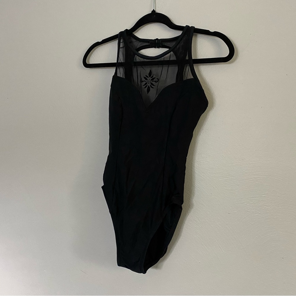 Vintage Jantzen black one piece swim suit